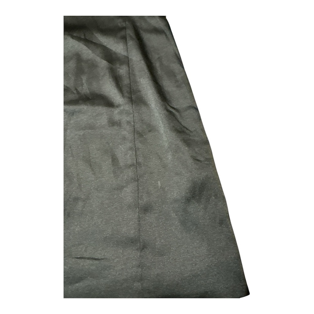 Sunday Best Black Satin Mini Slip Dress Size 2 - Picture 5 of 5